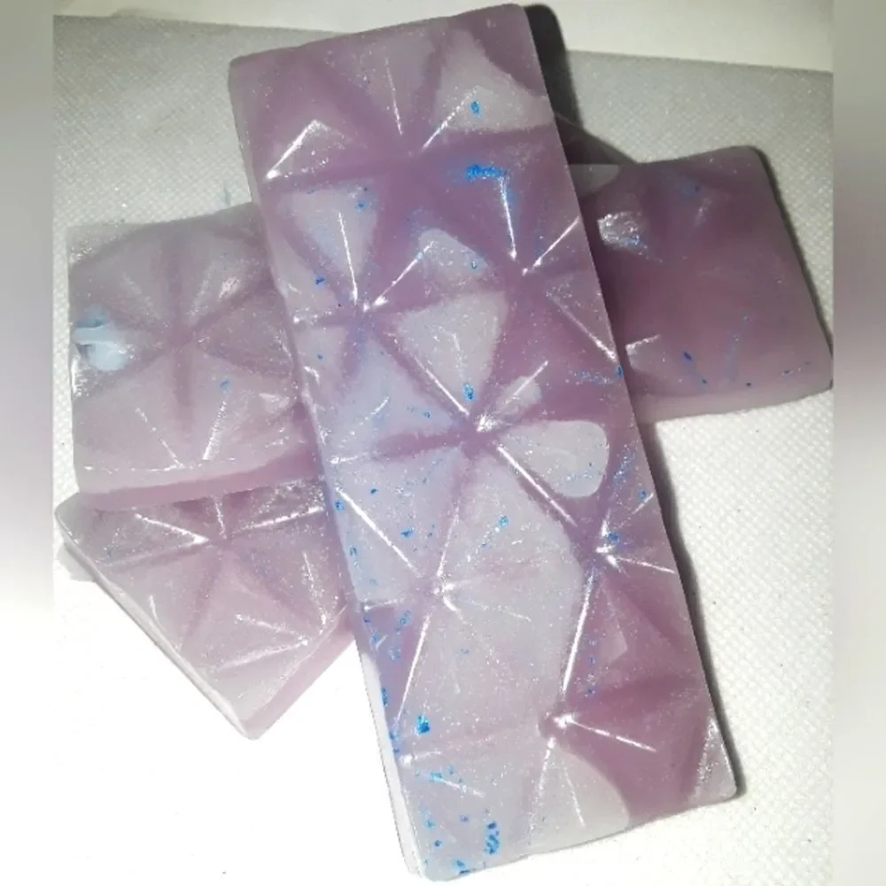 HAND crafted Stress Relief waxmelt glitter bar 1pc